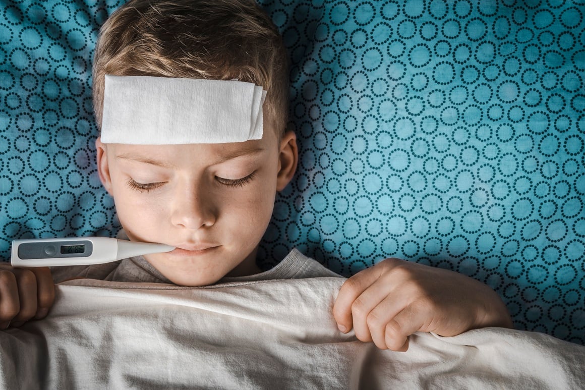 Prehlada s temperaturom kod djece