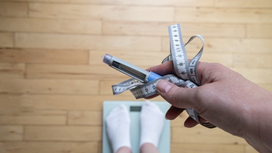 dobivanje na težini uz semaglutid