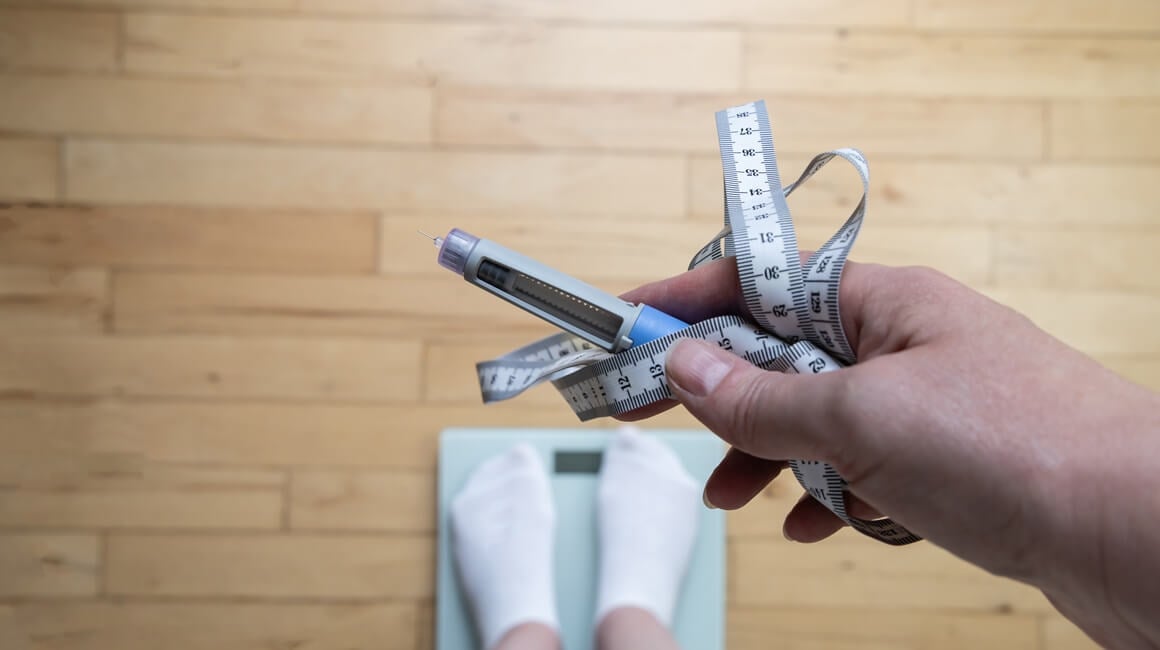 dobivanje na težini uz semaglutid