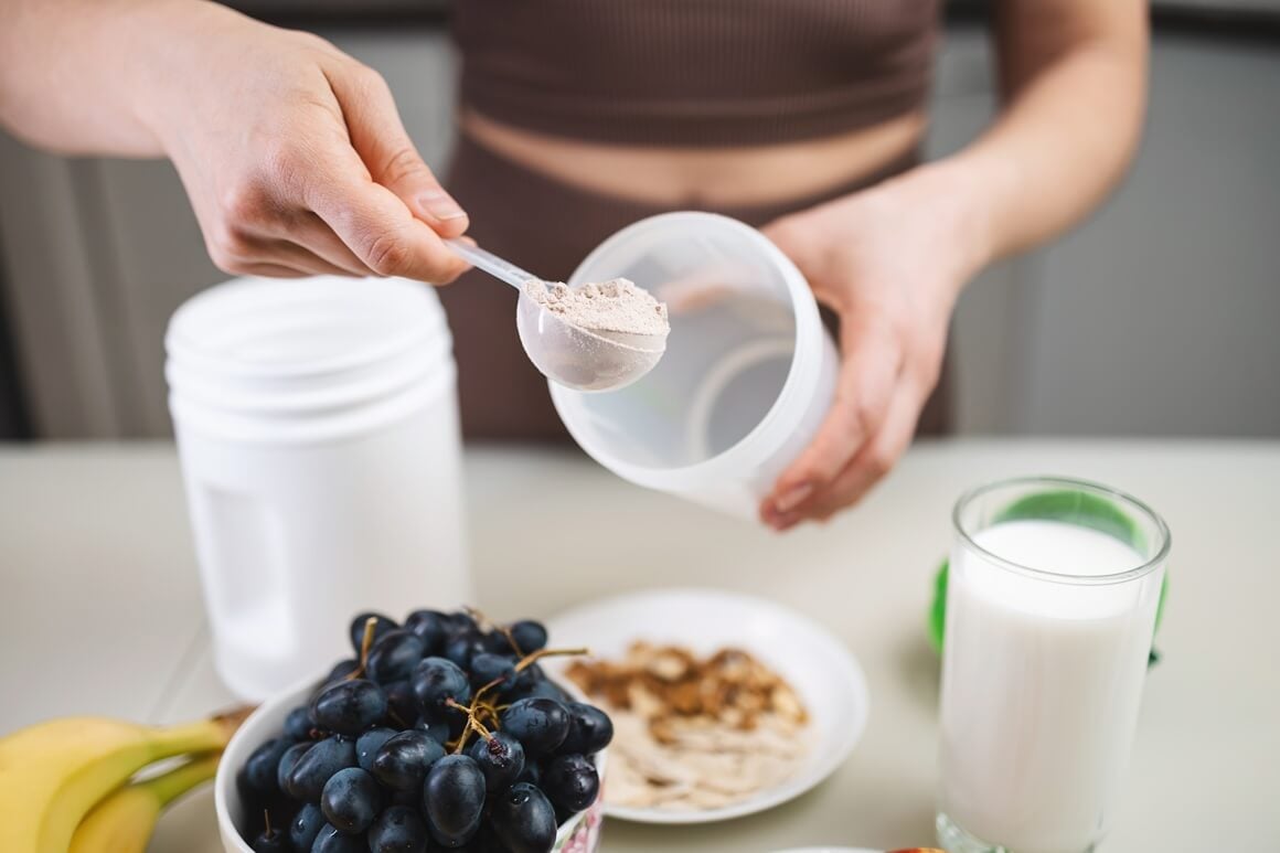 whey protein može izazvati napuhnutost