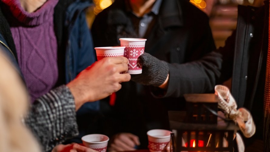 Blagdanski raspored često je ispunjen domjencima, večerama i zdravicama