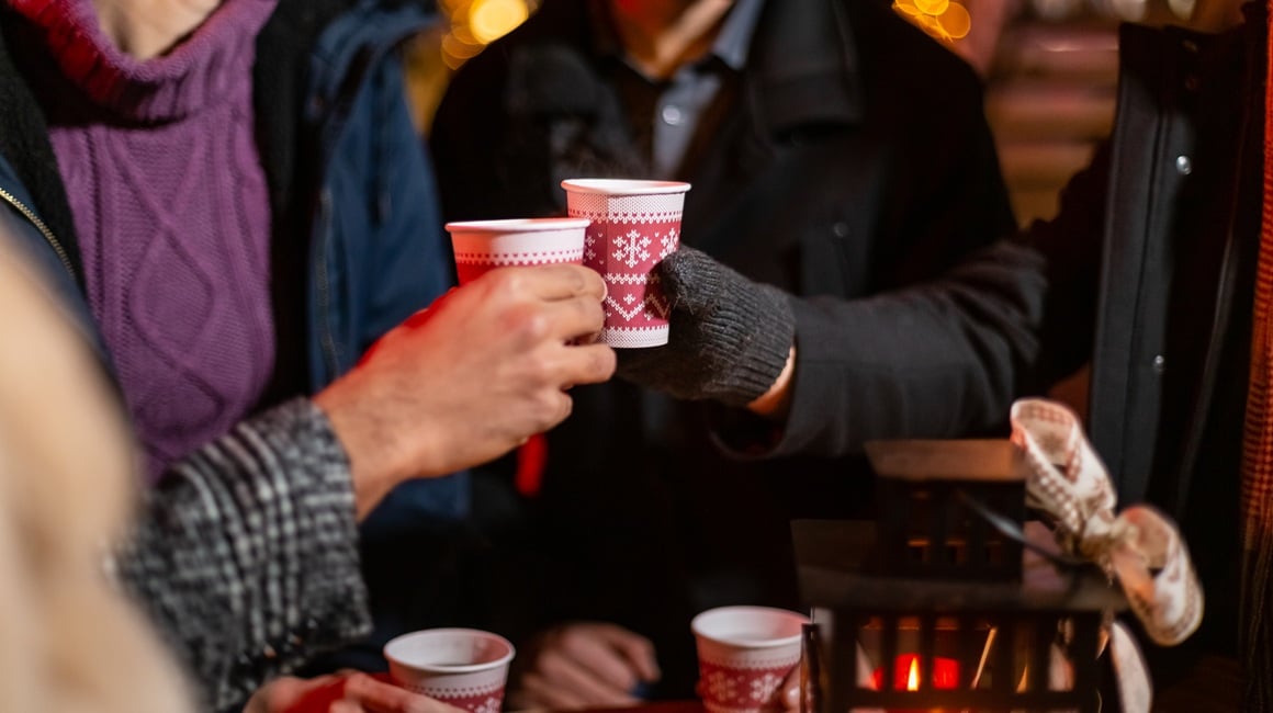 Blagdanski raspored često je ispunjen domjencima, večerama i zdravicama