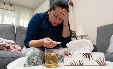 Gripa i korona zajedno