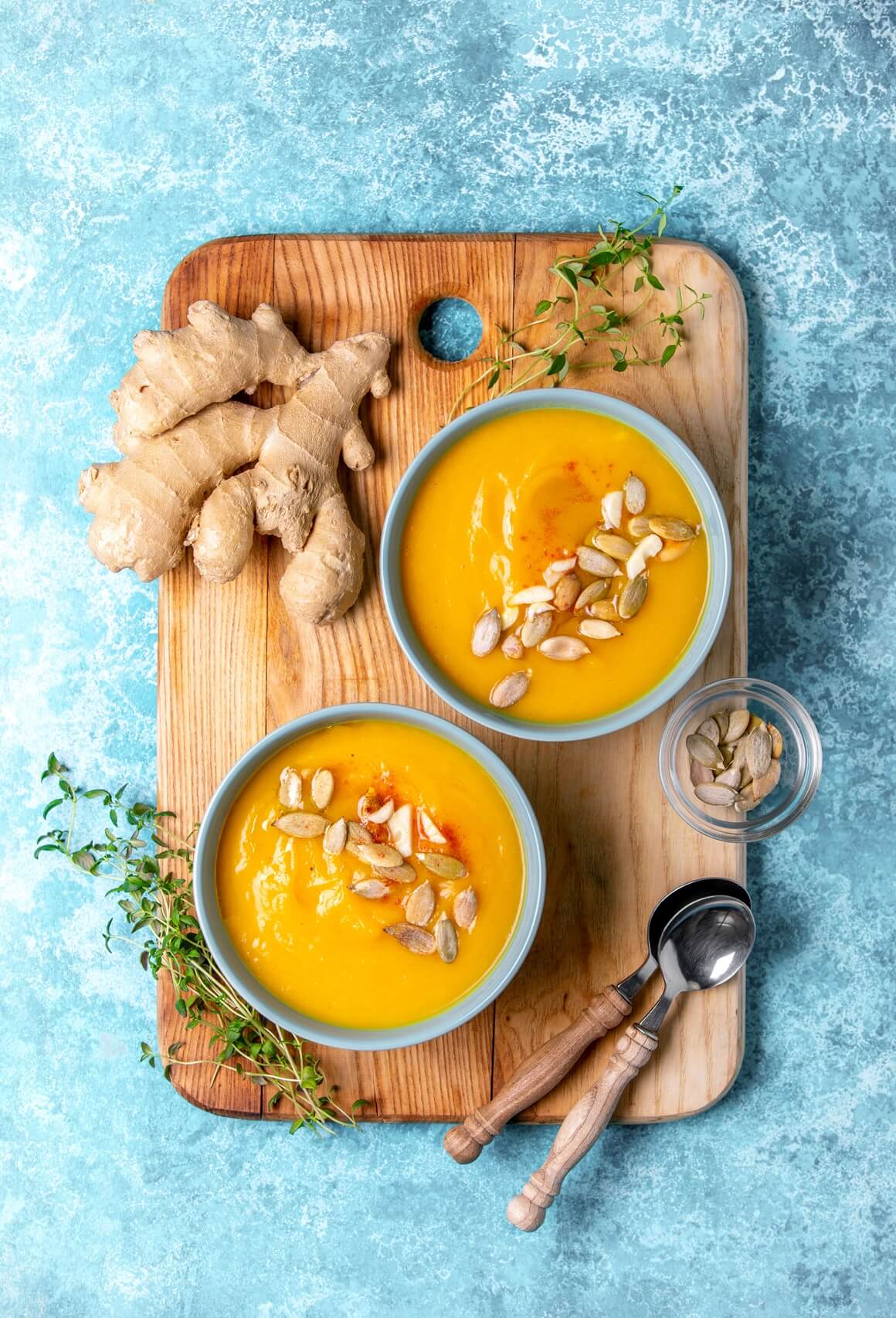 Gusta juha od bundeve i đumbira