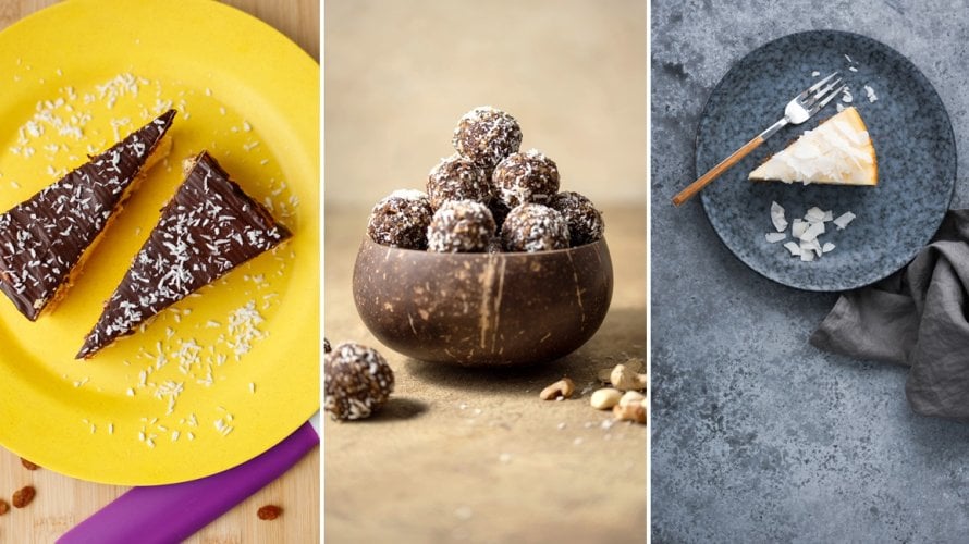 Kolači od kokosa koji se ne peku