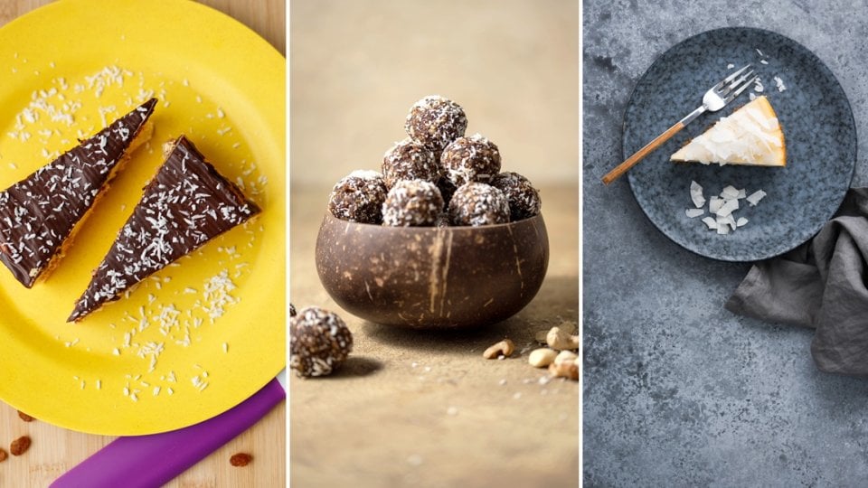 Kolači od kokosa koji se ne peku