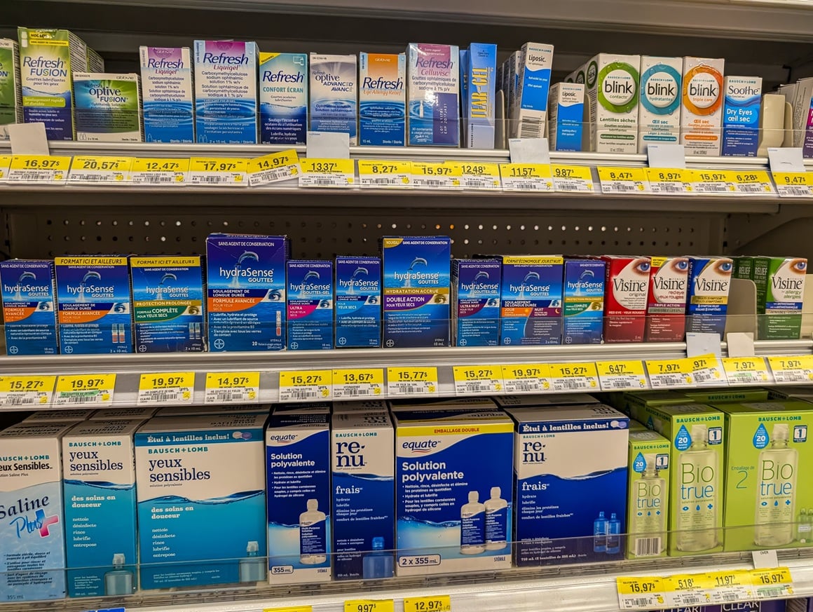 Najbolje kapi za suhe oči - cijena