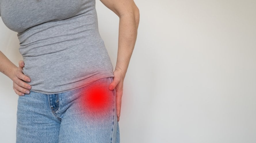 Upala kuka - simptomi