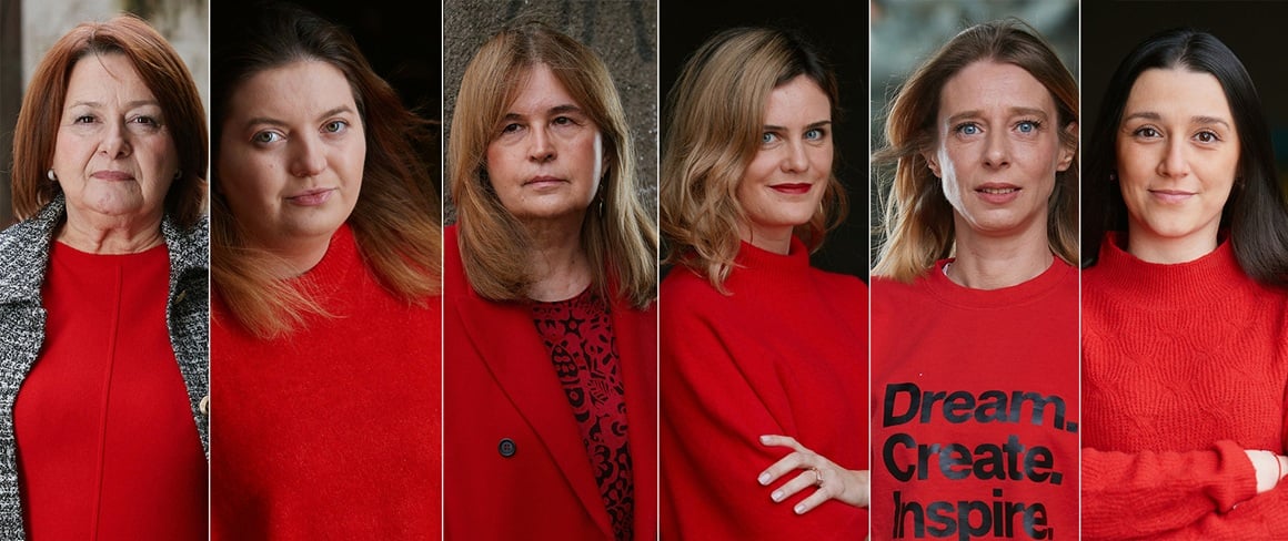 Tatjana, Ivana, Petra, Višnja, Kristina i Đurđa