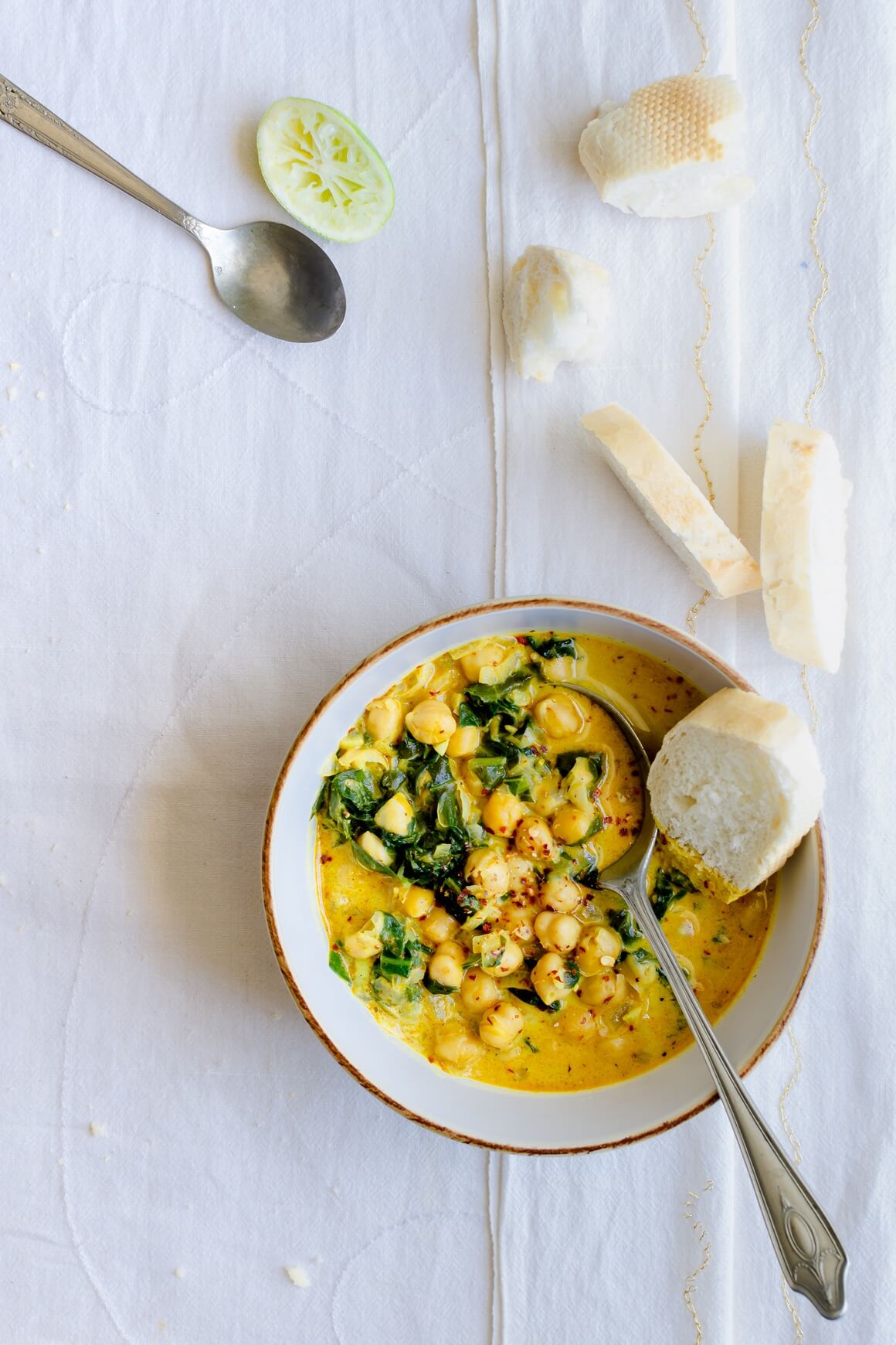 Varivo od slanutka i špinata