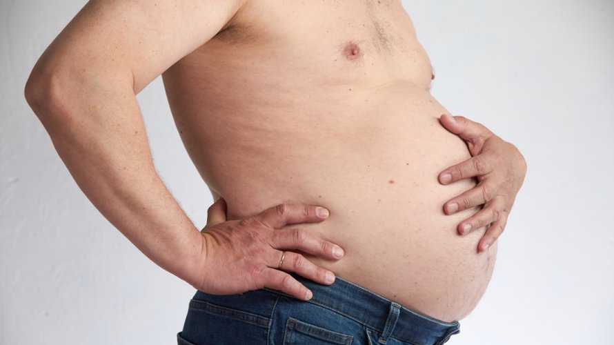 masnoća nakupljena oko unutarnjih organa može uzrokovati rane, nevidljive promjene na srcu, i to izraženije kod muškaraca nego kod žena