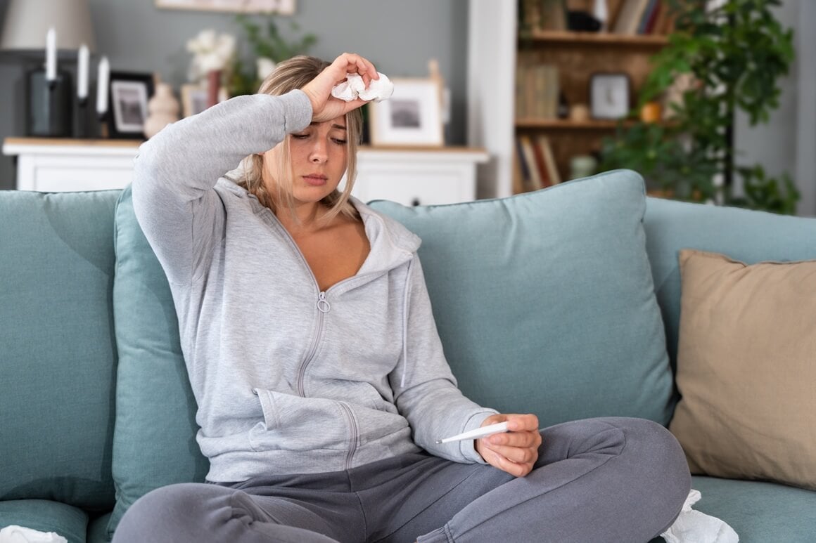 virus - povraćanje i temperatura