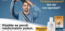 Oronazol šampon se koristi za liječenje i prevenciju peruti i suhog ili masnog ljuskanja vlasišta