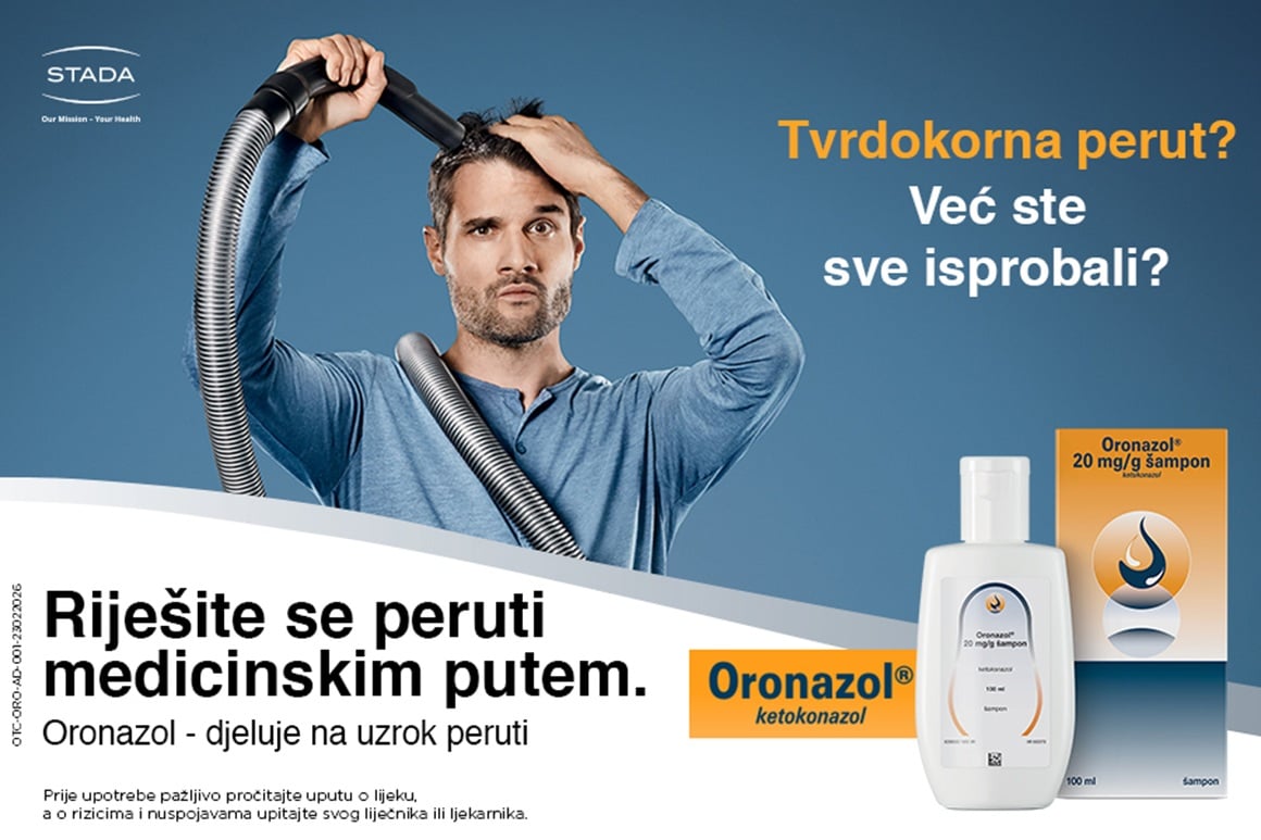 Oronazol šampon se koristi za liječenje i prevenciju peruti i suhog ili masnog ljuskanja vlasišta