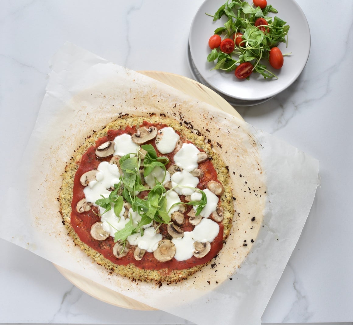 Veganska pizza od cvjetače