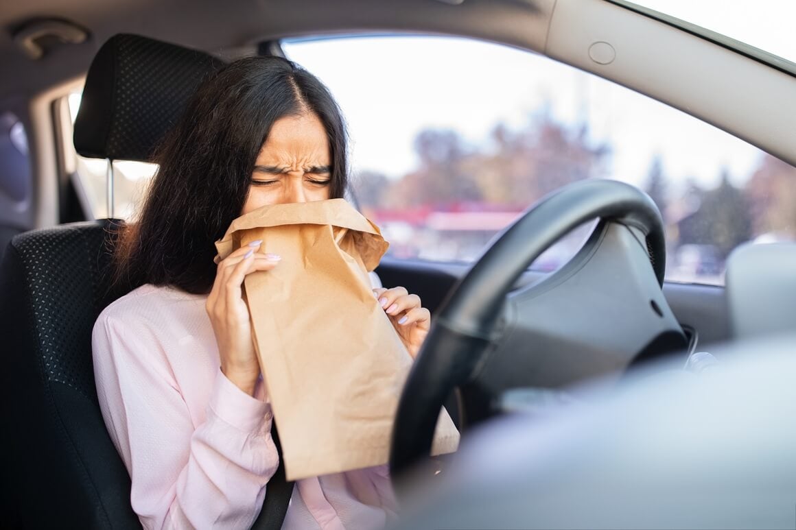 mučnina zbog migrene tijekom vožnje