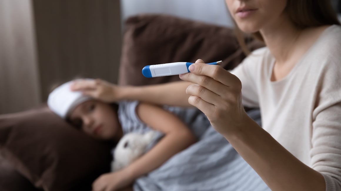 Povišena tjelesna temperatura kod djece često izaziva brigu roditelja