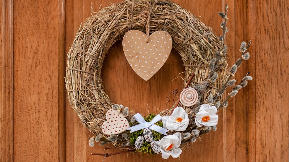 Ukrasi za vrata za Uskrs