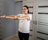 Vježbe za ramena sa štapom