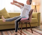 Vježbe za trbuh na stolici