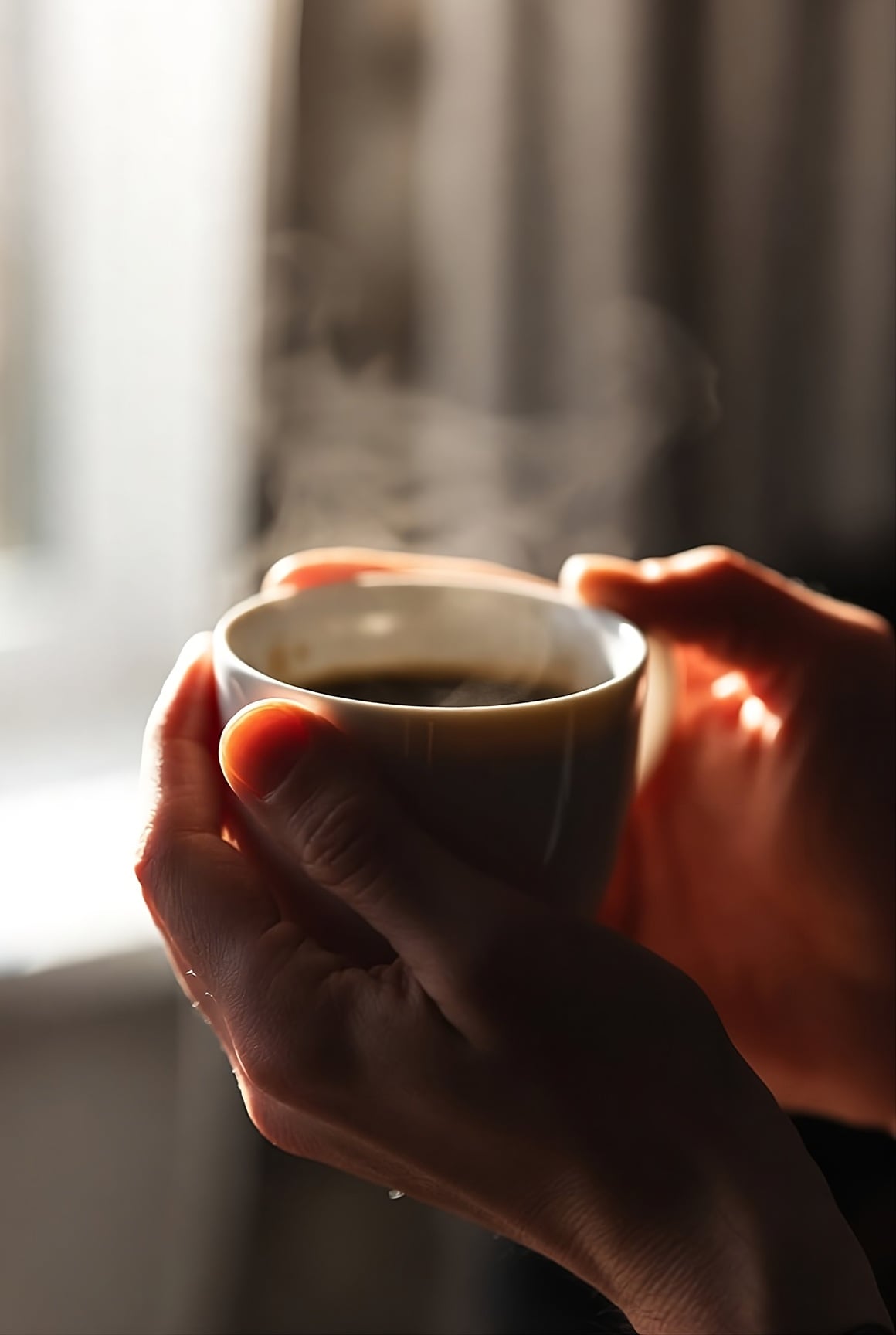 ispijanje vruće kave ili drugih toplih napitaka može privremeno otvoriti nosne kanale i ublažiti začepljenost