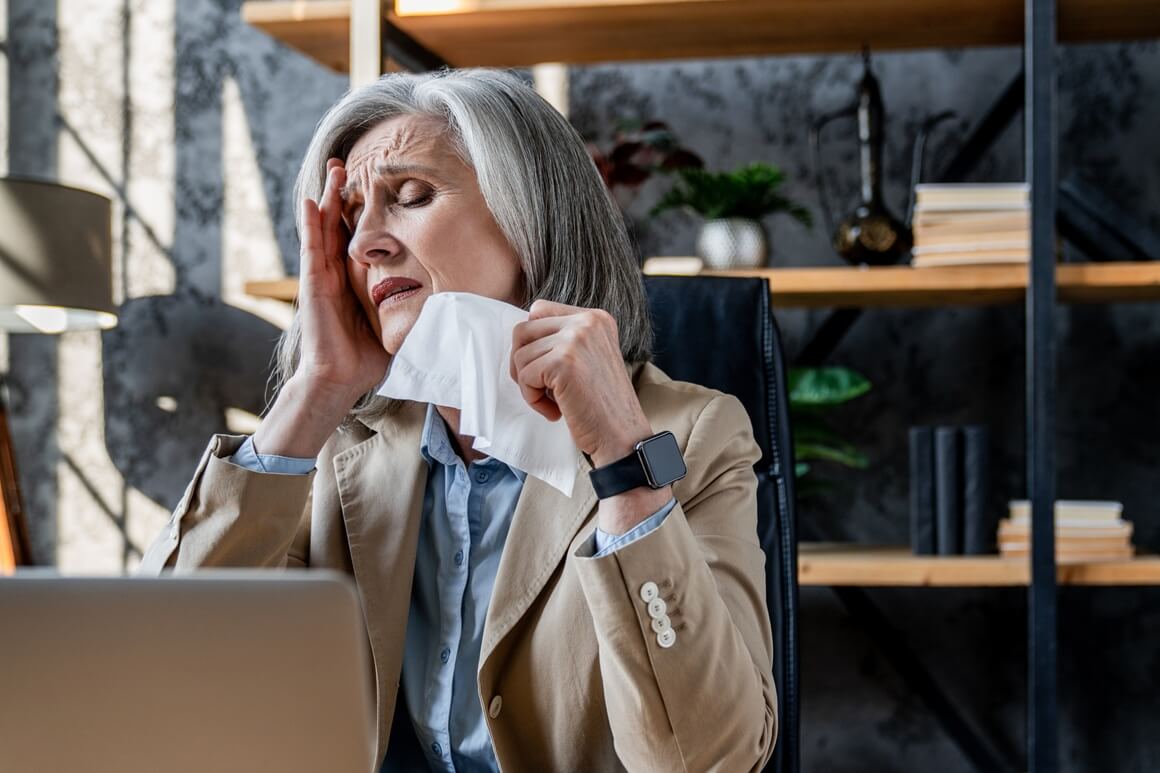 Alergijski rinitis može uzrokovati glavobolju