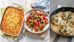 Jela od piletine i povrća