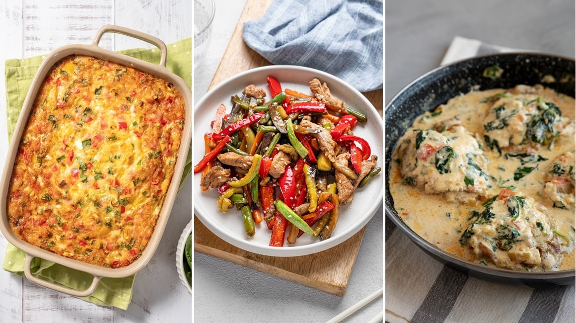 Jela od piletine i povrća