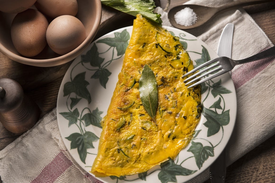 Omlet s tikvicama
