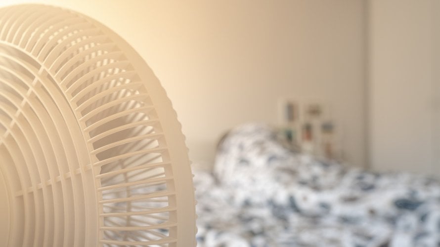 Spavanje s ventilatorom