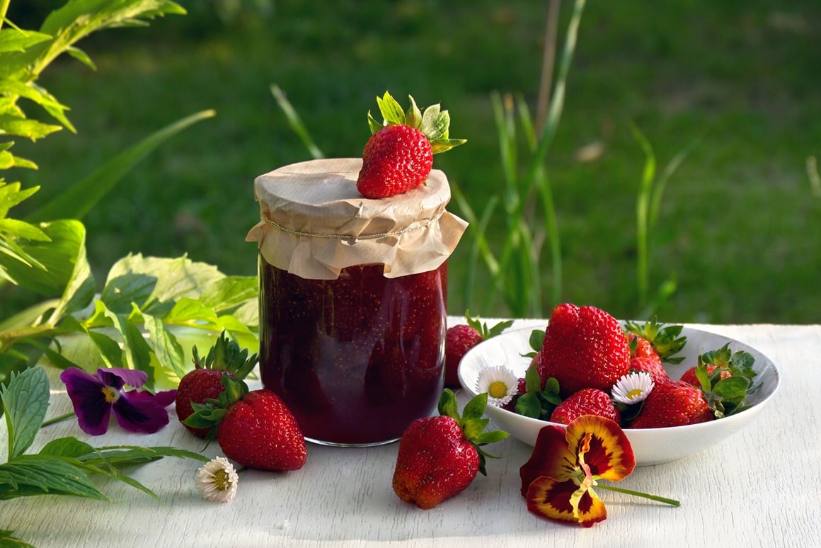 džem od jagoda sa stevijom - recept