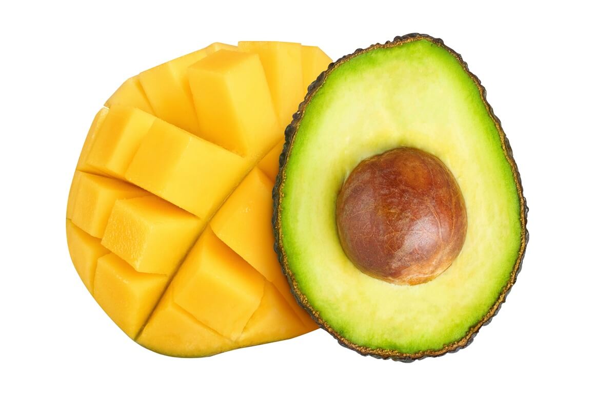 mango donosi ugljikohidrate i vitamine, a avokado zdrave masnoće i vlakna