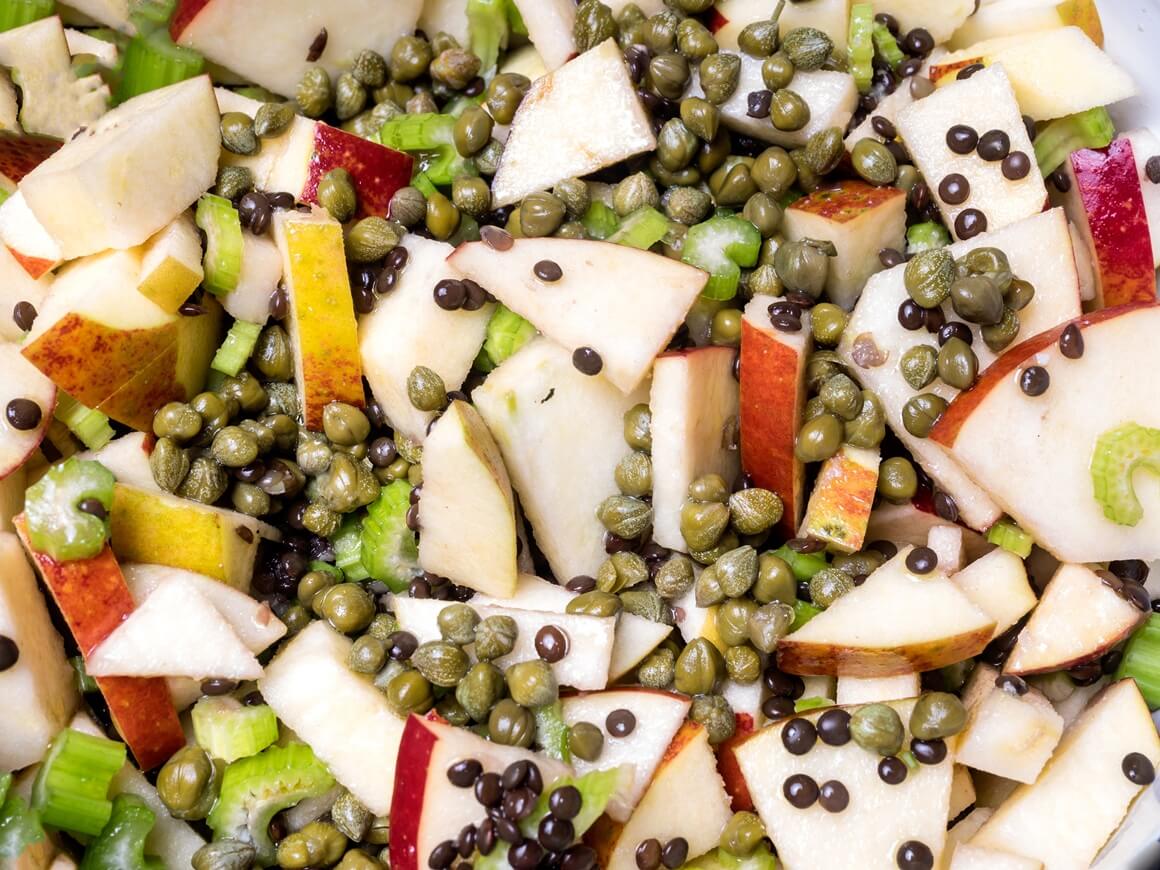 Salata od jabuke, celera i leće kao podrška detoks organima